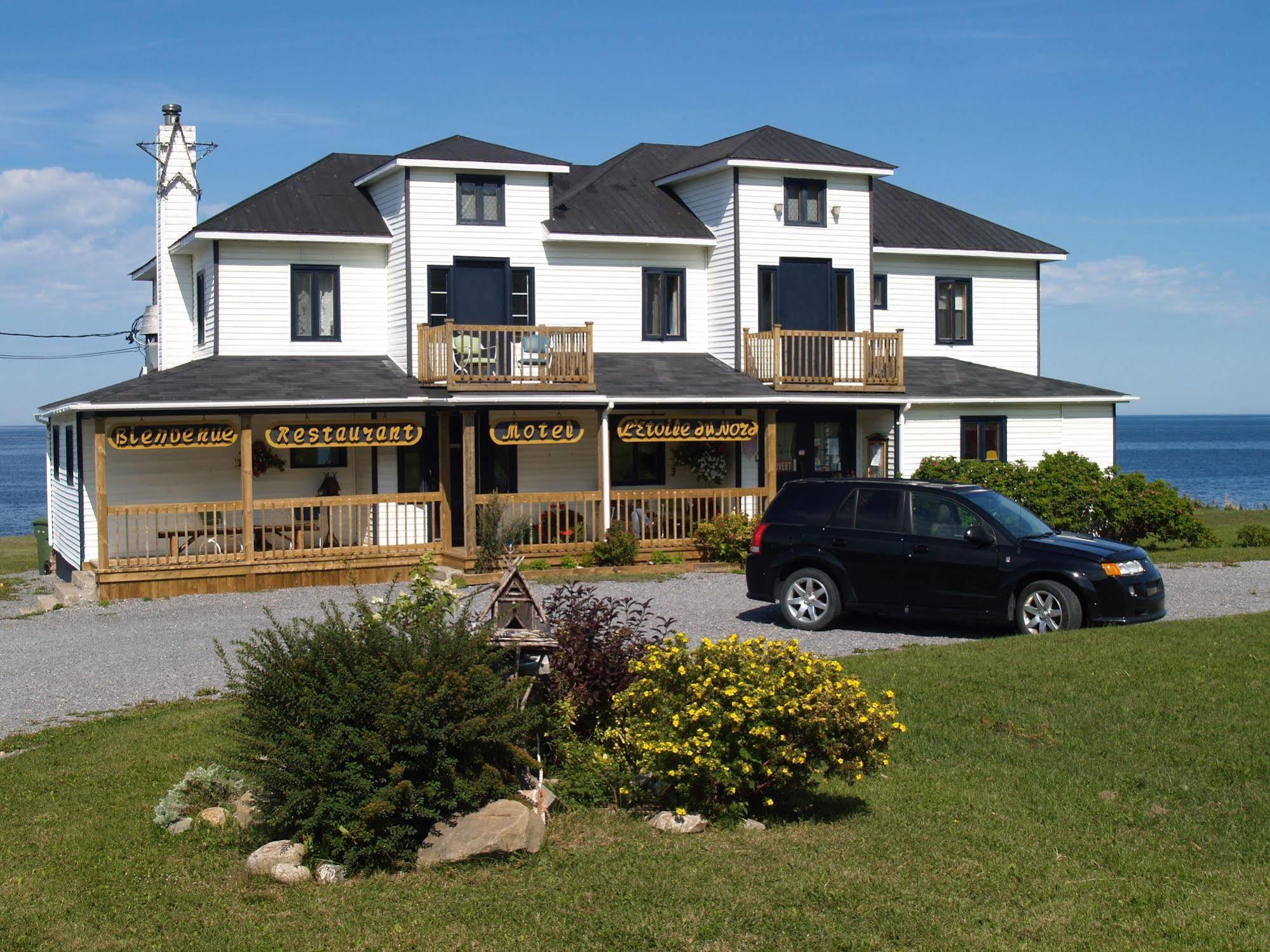 Restaurant-Motel L'Etoile Du Nord Pointe a la Fregate Exteriér fotografie